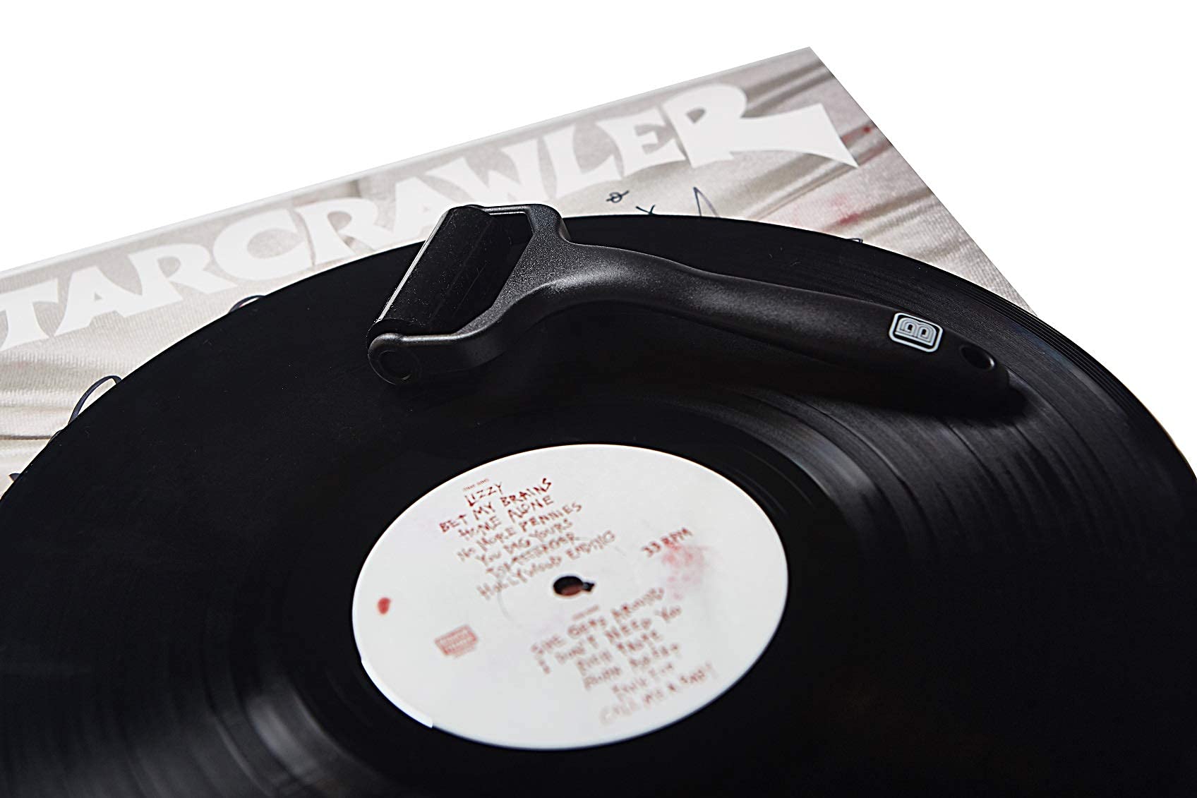 Big Fudge Record Pal Rullo Pulizia Vinili Silicone Nero