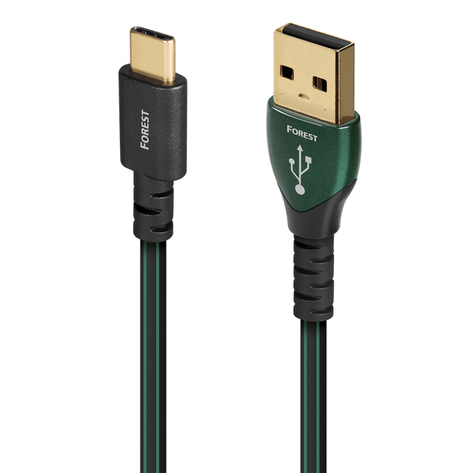 AudioQuest Forest USB-C A cavo USB argentato 0,5% DAC