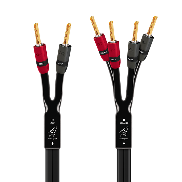 Audioquest Rocket 11 Simple-BiAmp cavo diffusori rame LGC
