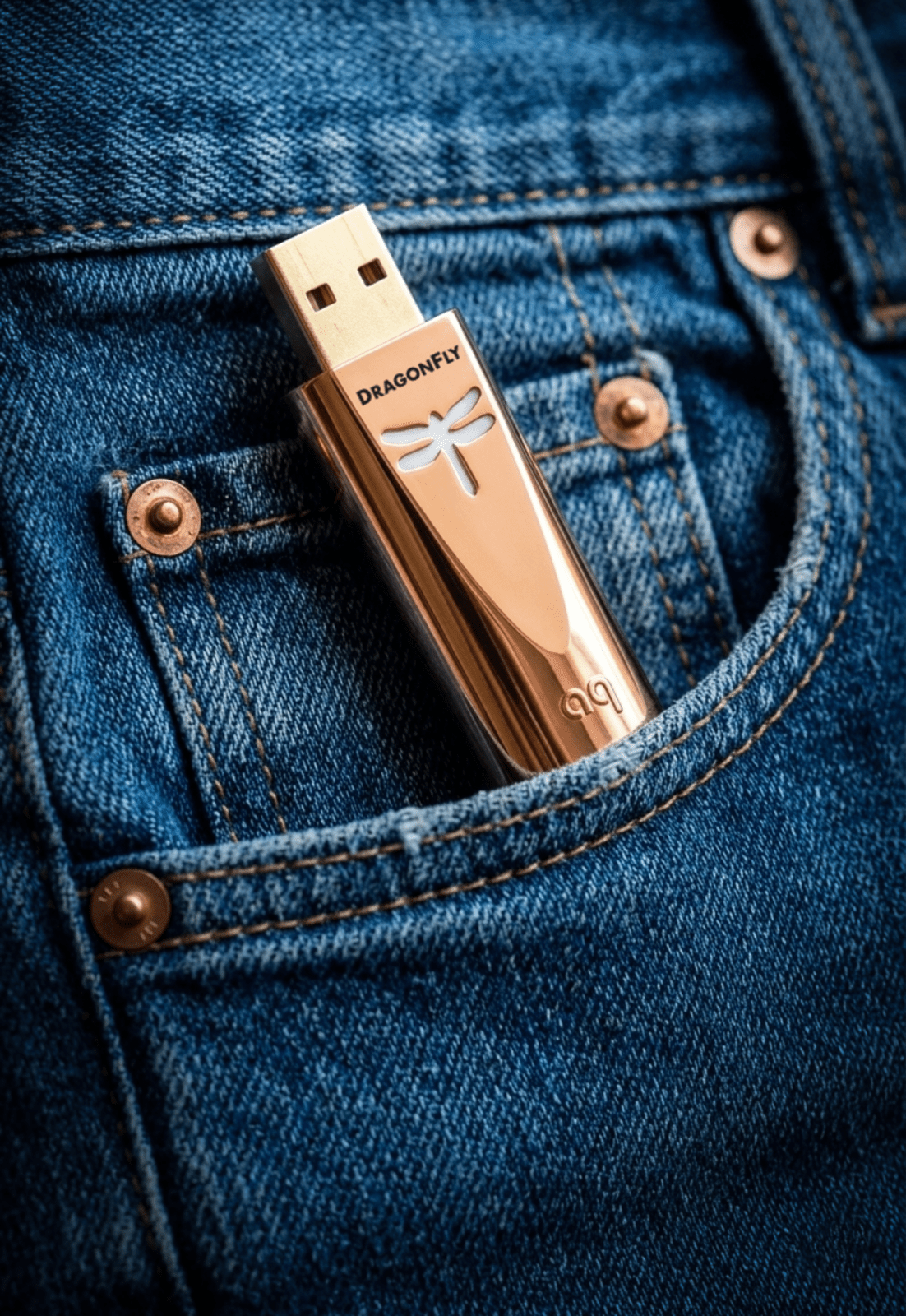 AudioQuest DragonFly Copper DAC USB amplificatore cuffie Hi-Res