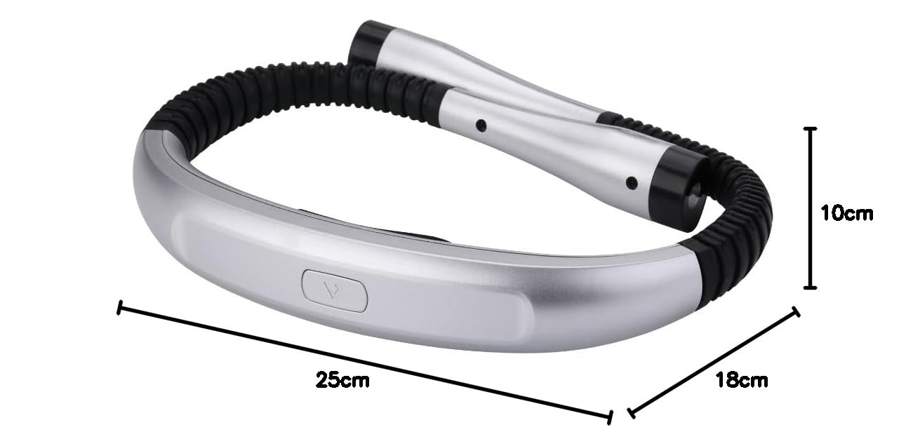 NK lampada da collo lettura LED ricaricabile bracci flessibili