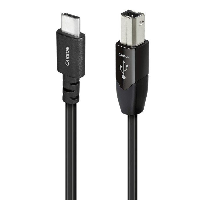 Audioquest Carbon cavo USB USB-C-B argento 5% 0,75 m