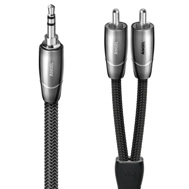 Audioquest Angel cavo jack 3,5mm RCA argento PSS