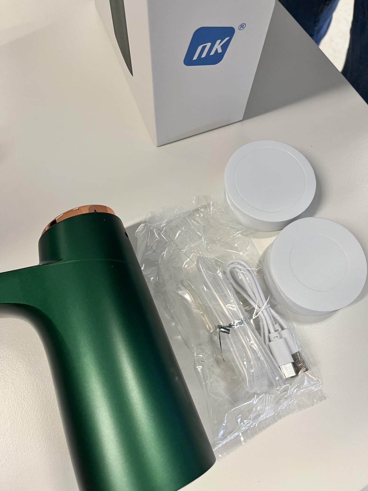 NK Casa e Cucina Distributore Acqua Elettrico Nero USB