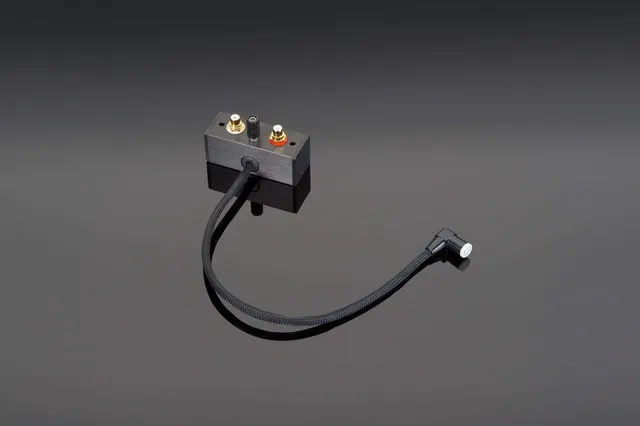 Transparent DIN-RCA adattatore giradischi fono 14 pollici