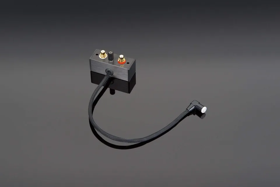 Transparent DIN-RCA adattatore giradischi fono 14 pollici