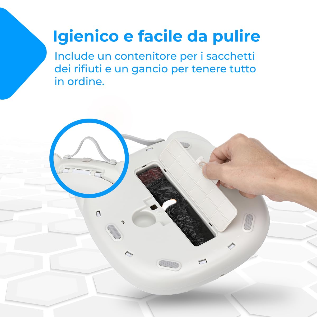 NK Vasino Bambini Pieghevole Bianco Portatile Antiscivolo