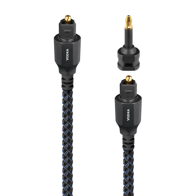 AudioQuest Vodka Optique Cavo Ottico Toslink Fibra Bassa Dispersione