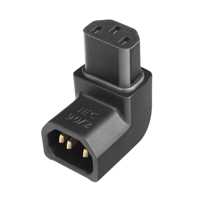 AudioQuest Accessories IEC90/2 adattatore alimentazione IEC 90°