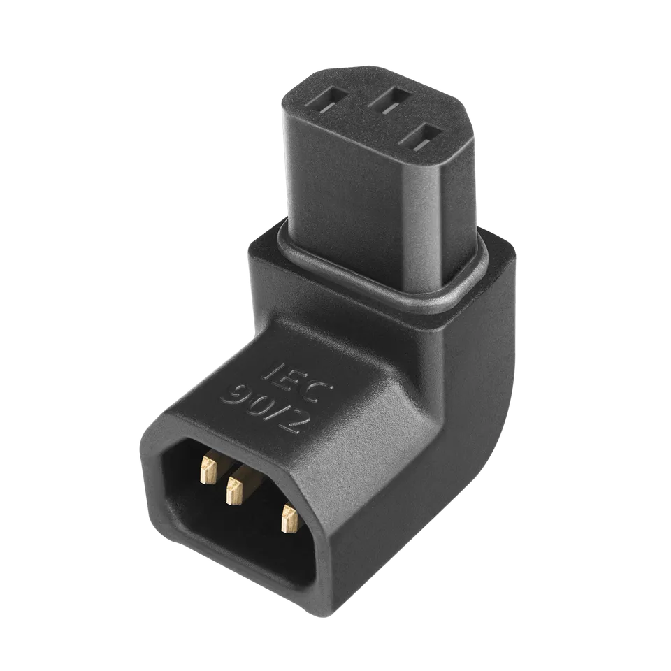 AudioQuest Accessories IEC90/2 adattatore alimentazione IEC 90°