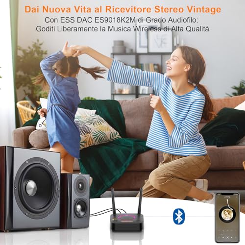 1Mii Bluetooth Receiver B06Ultra ricevitore bluetooth LDAC