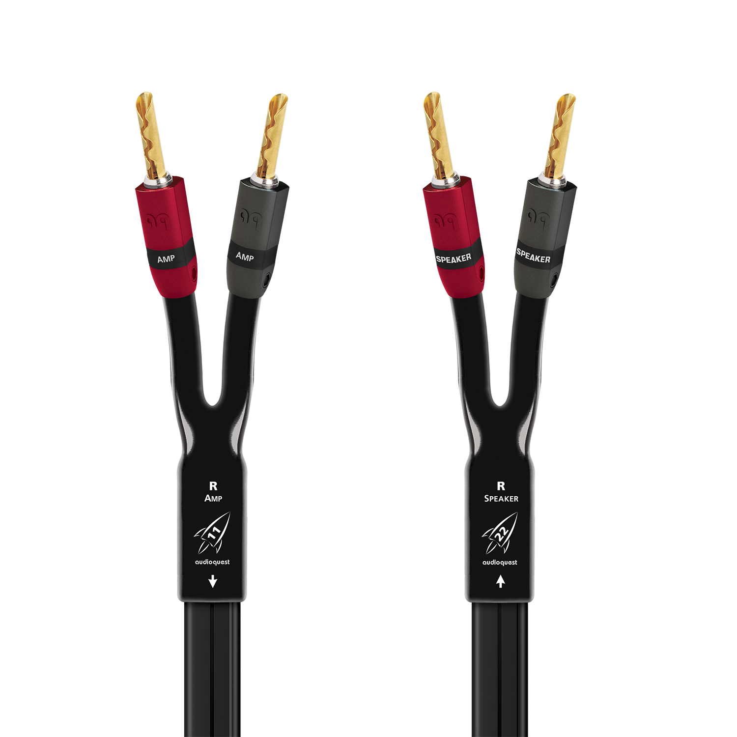 Audioquest Rocket 11 cavo diffusori Full-Range coppia 3 m rame
