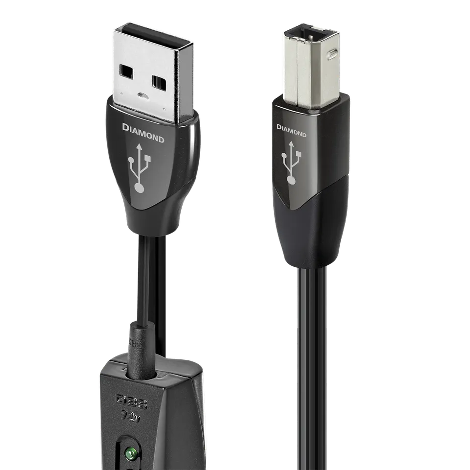AudioQuest Diamond cavo USB A-B argento PSS 72V DBS