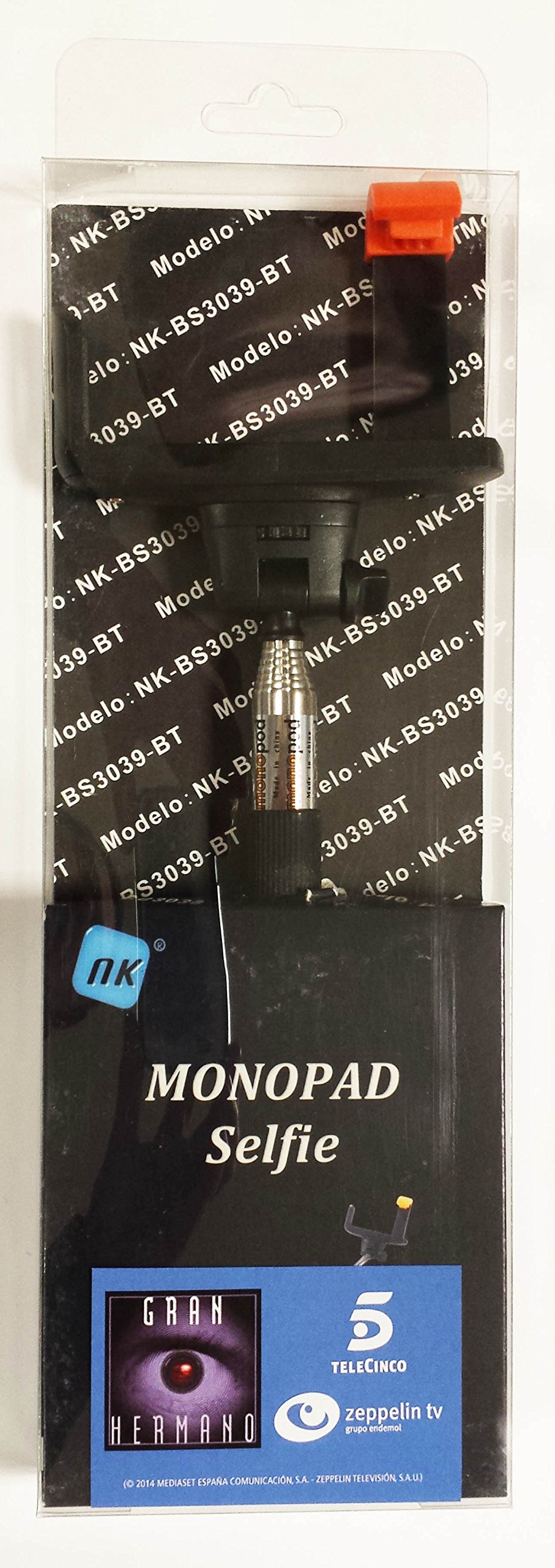 NK Bastone Selfie Bluetooth telescopico 1m con clip