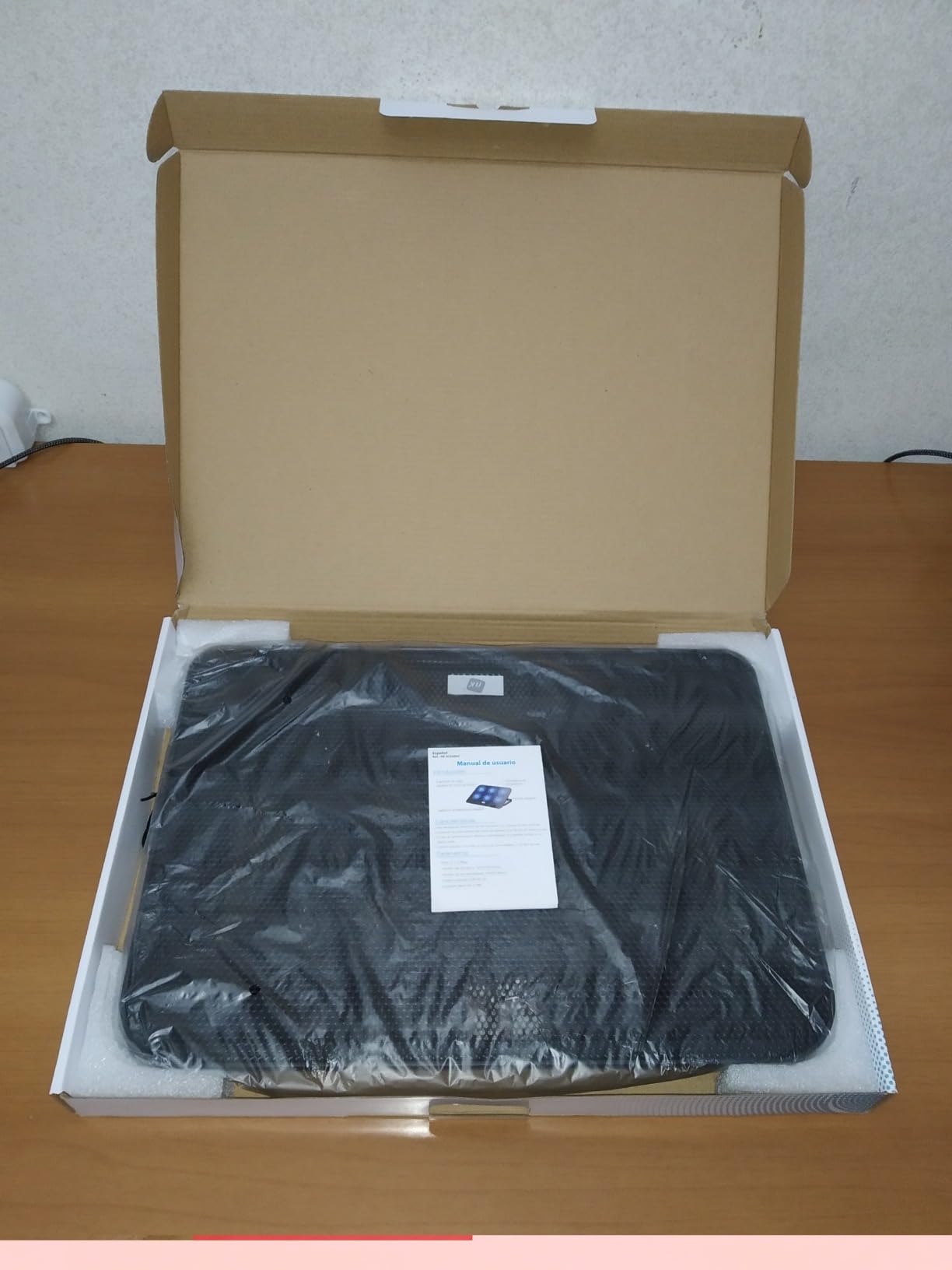 NK PC e Giochi Base Raffreddamento Laptop 6 Ventole LED Blu Nero