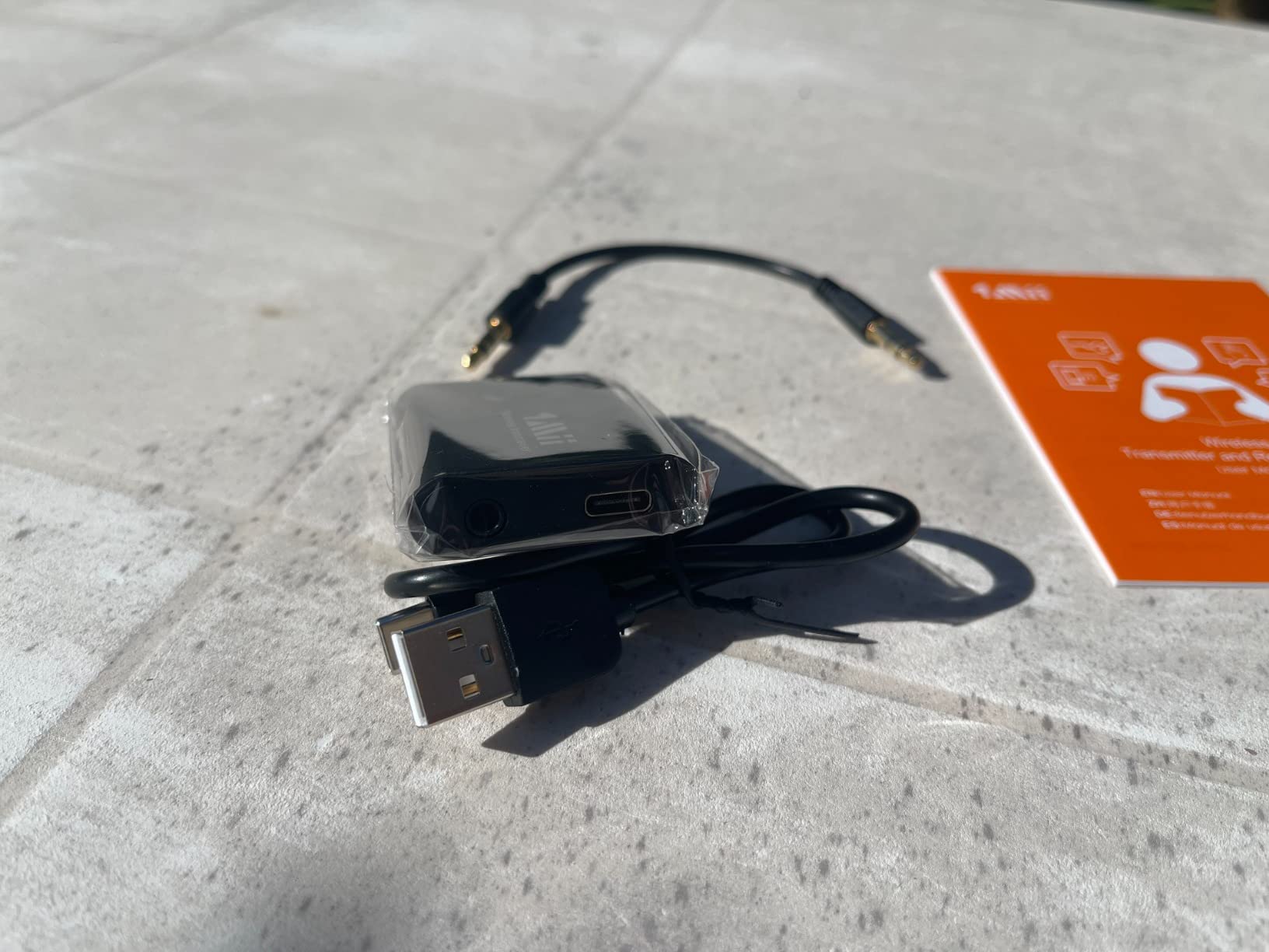 1Mii ML301 Trasmettitore Ricevitore Bluetooth 5.3 aptX AUX