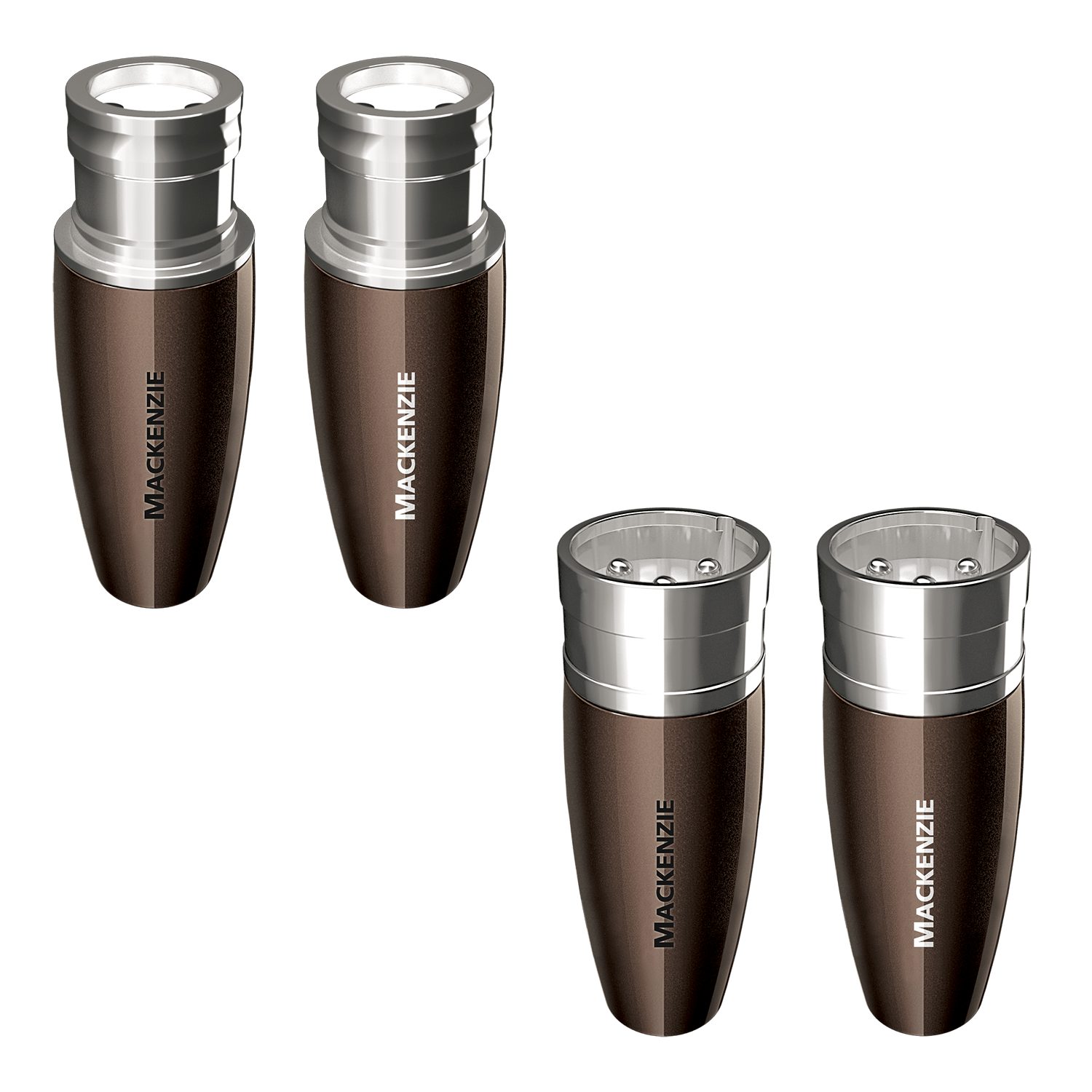 AudioQuest Mackenzie connettore XLR argentato da campo