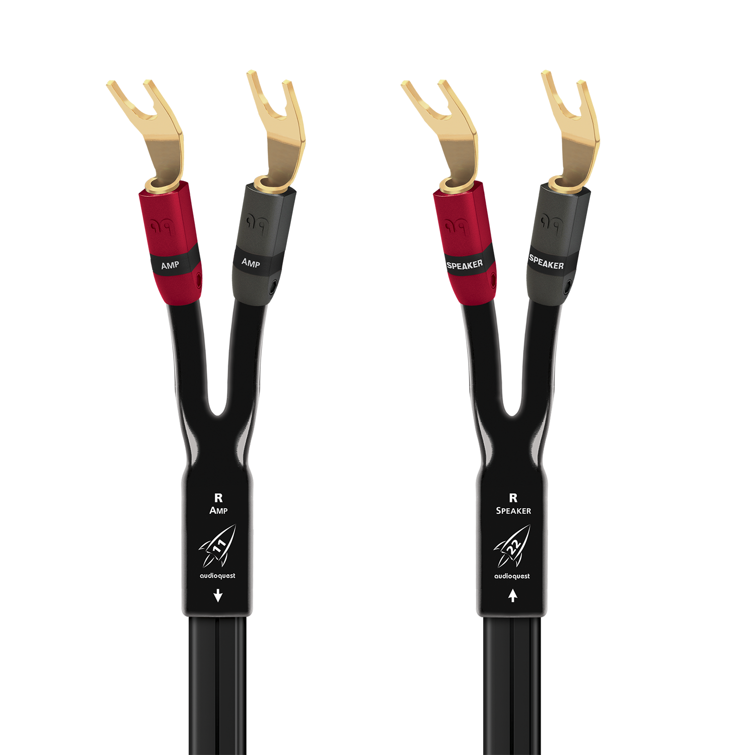 Audioquest Rocket 11 cavo diffusori Full-Range coppia 3 m rame