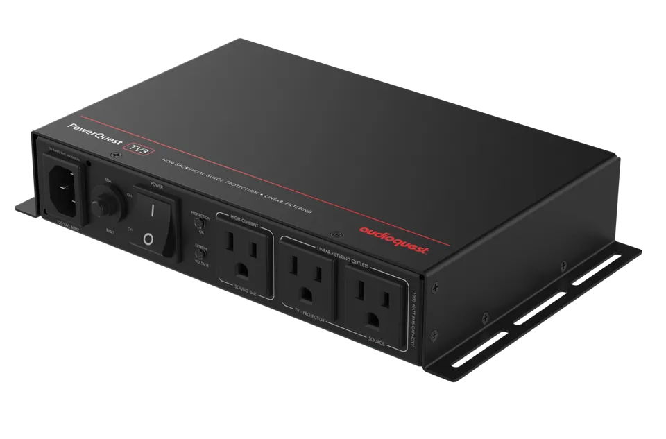AudioQuest PowerQuest TV3 filtro alimentazione 3 prese alta corrente
