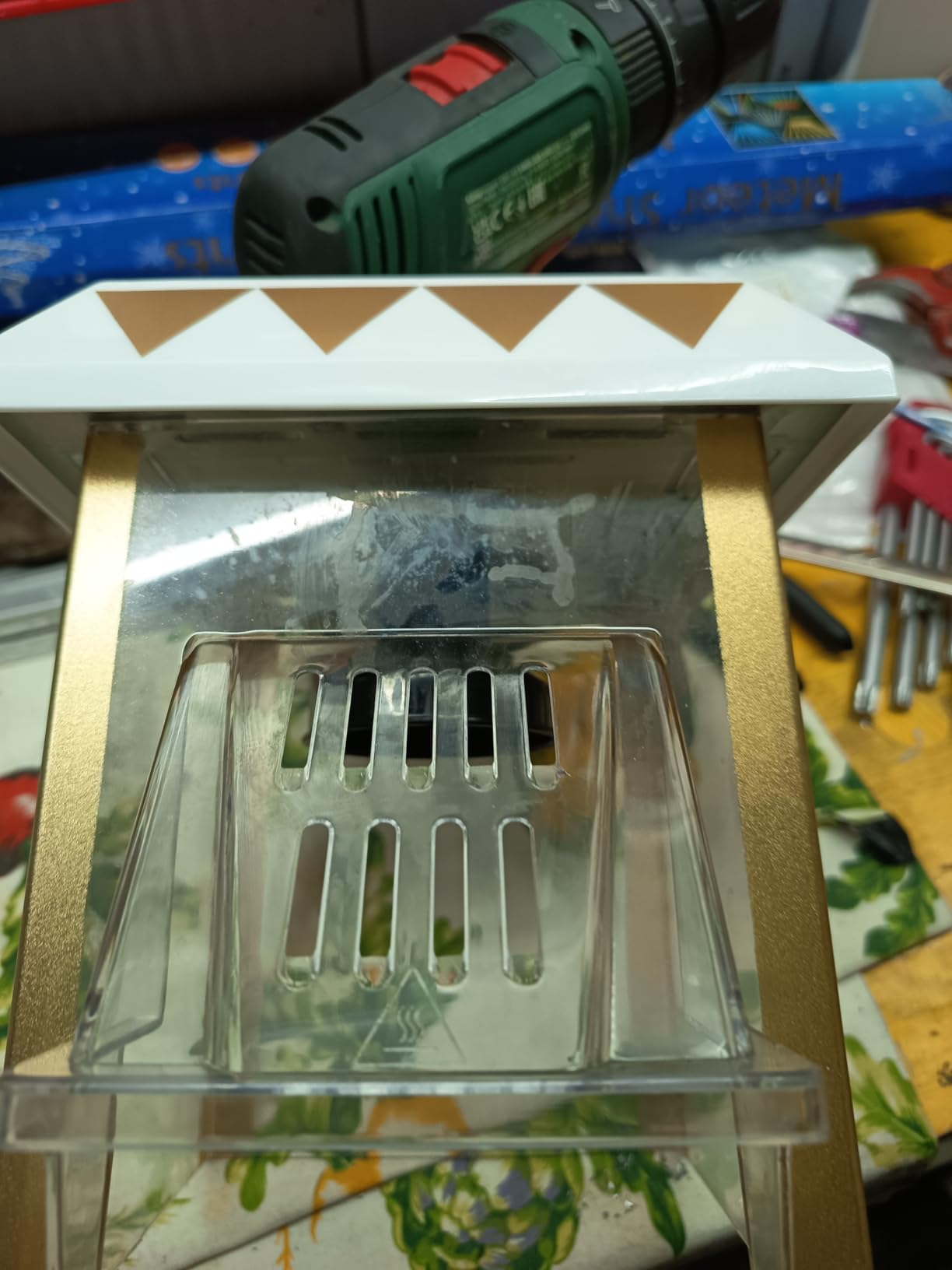 NK Macchina Popcorn Aria Calda 1200W Nero 0,3L