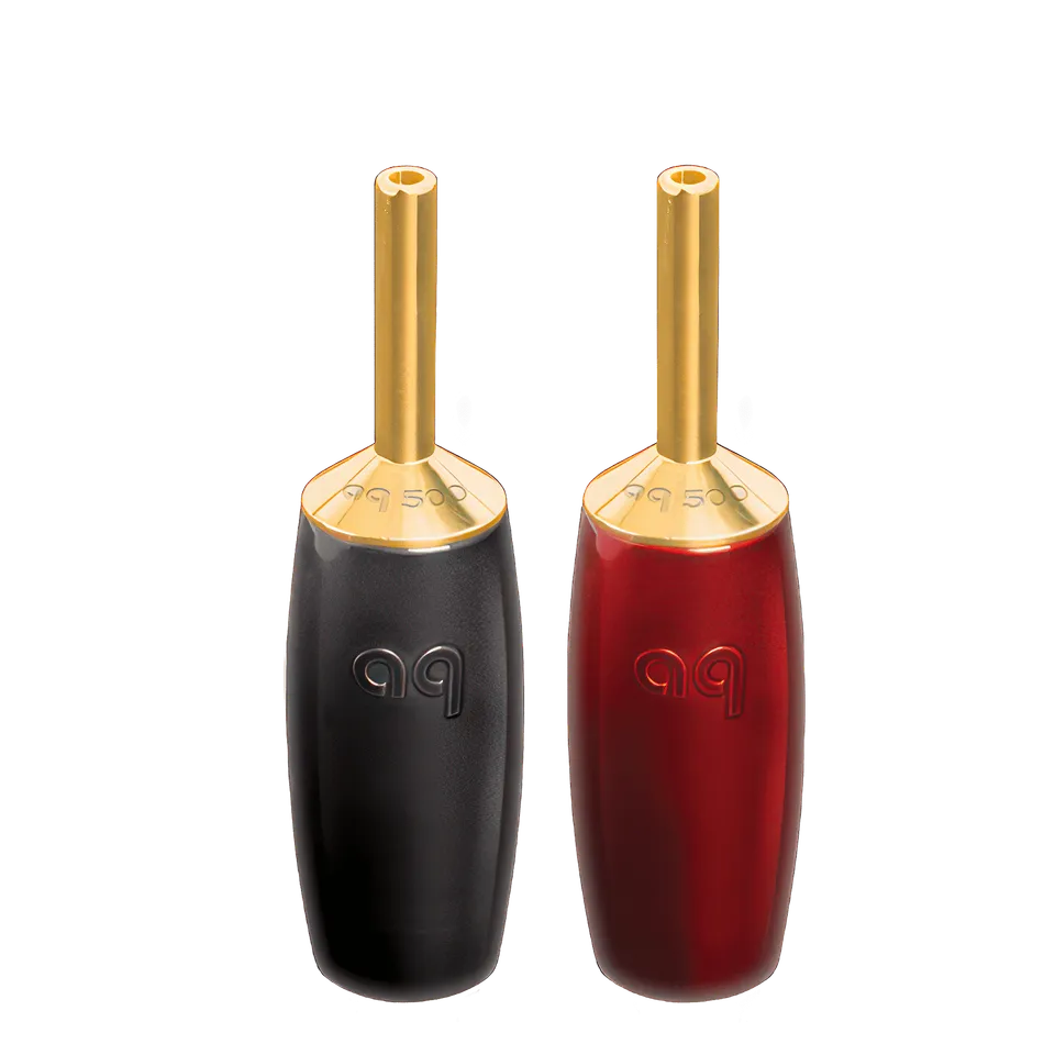 AudioQuest 500 Series spinotti banana oro set 4 pezzi