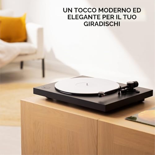 Big Fudge Tappetino Giradischi Acrilico 30,5 cm Bianco