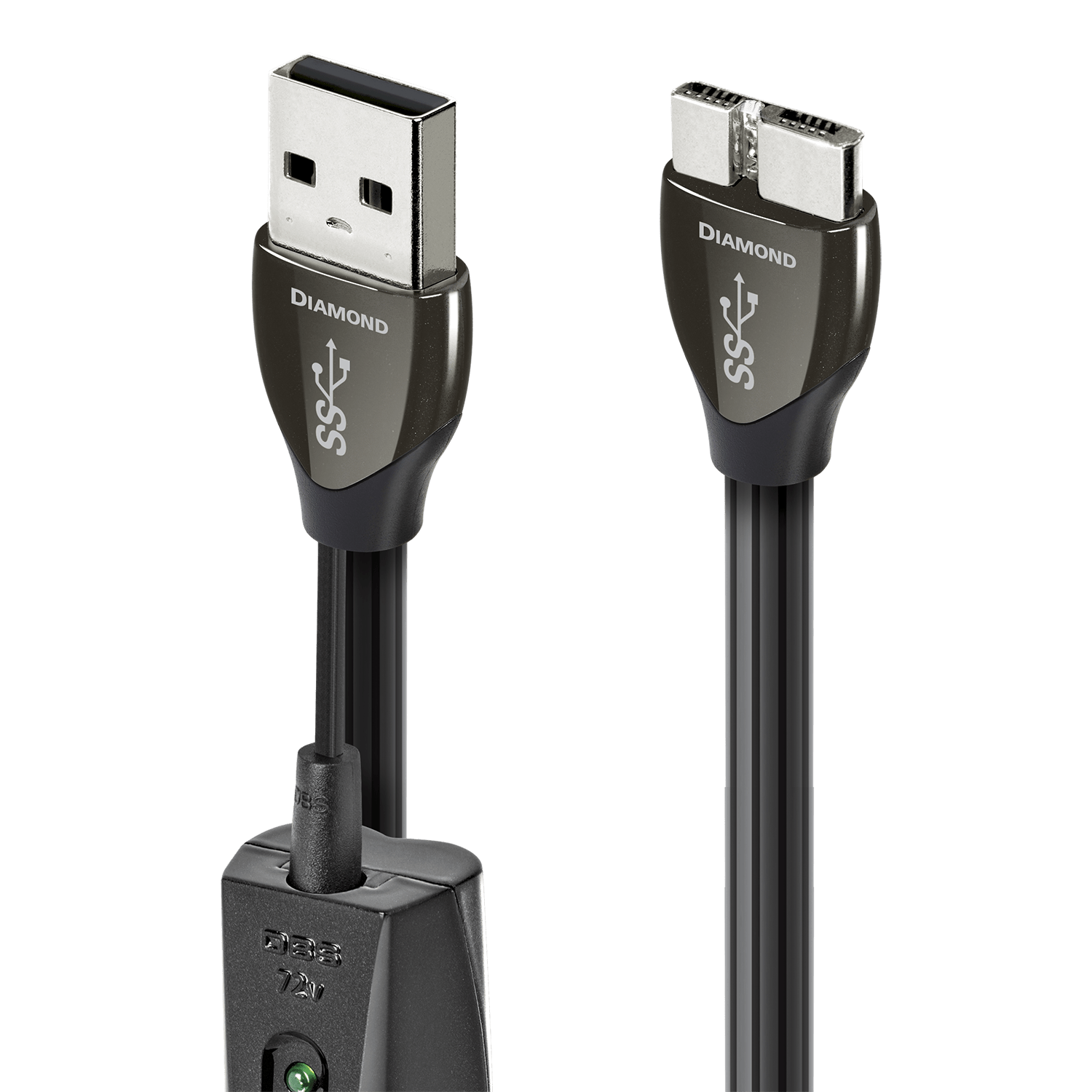 Audioquest Diamond Cavo USB-A 3.0 Micro B Argento