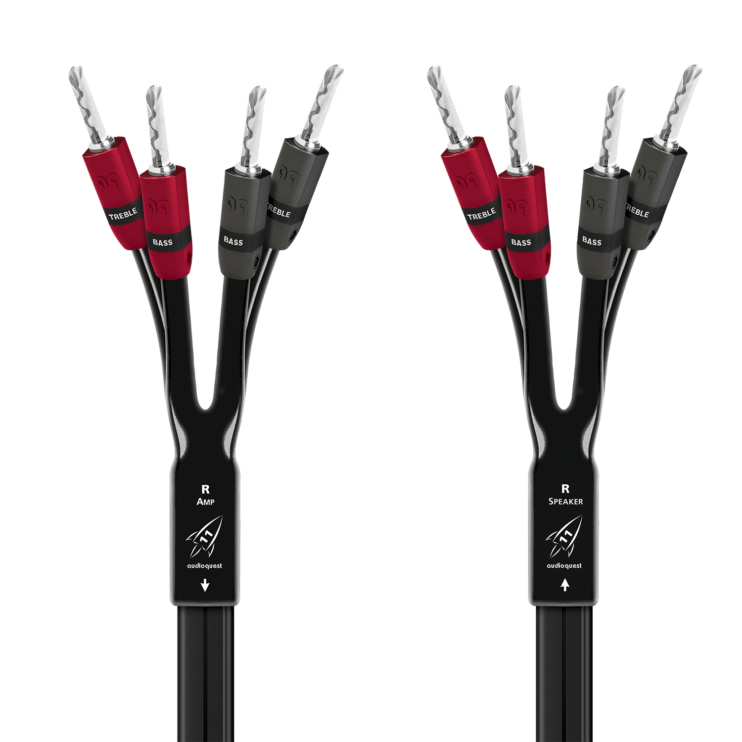 AudioQuest Rocket 11 Single-BiAmp cavo diffusori LGC