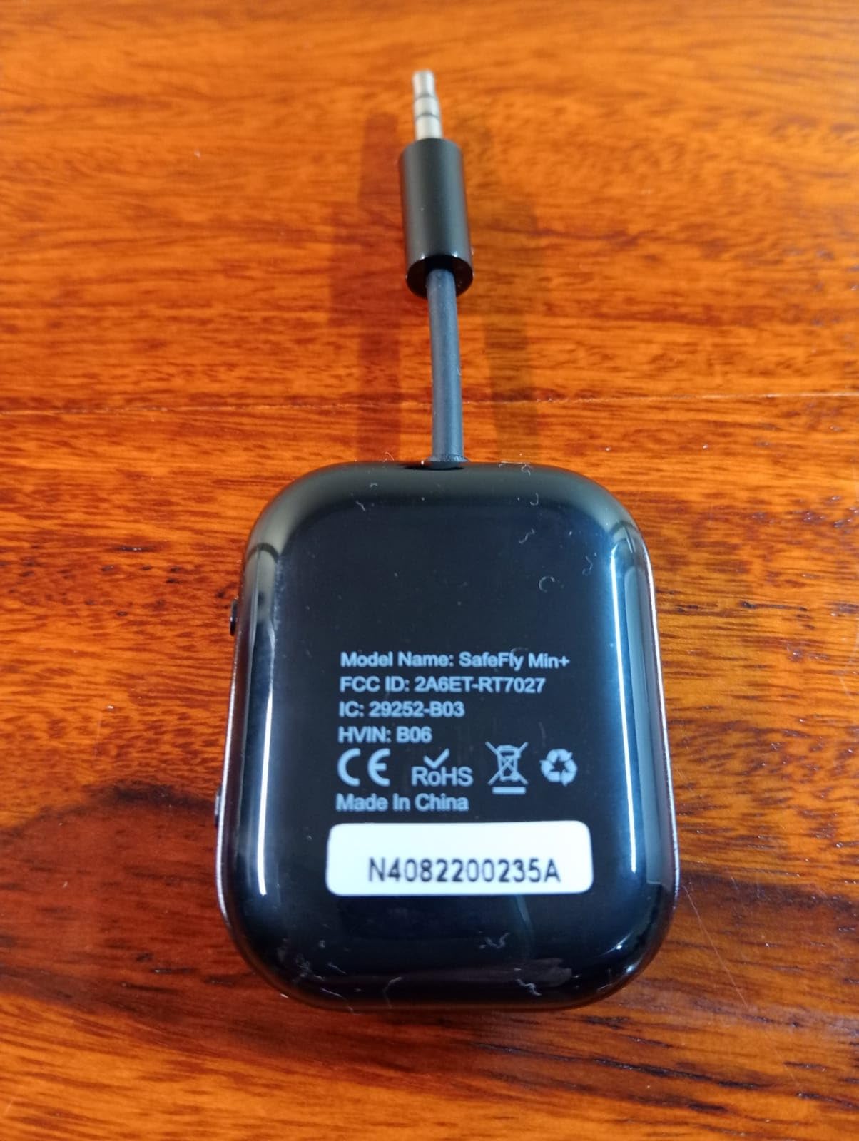1Mii SafeFly Min+ Trasmettitore Ricevitore Bluetooth aptX OLED