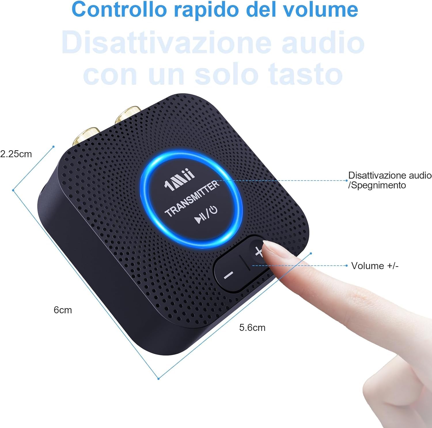 1Mii Set Trasmettitore Ricevitore Wireless 2.4GHz 80m