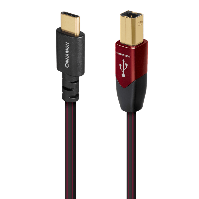AudioQuest Cinnamon cavo USB-C B argento 1,25% per DAC