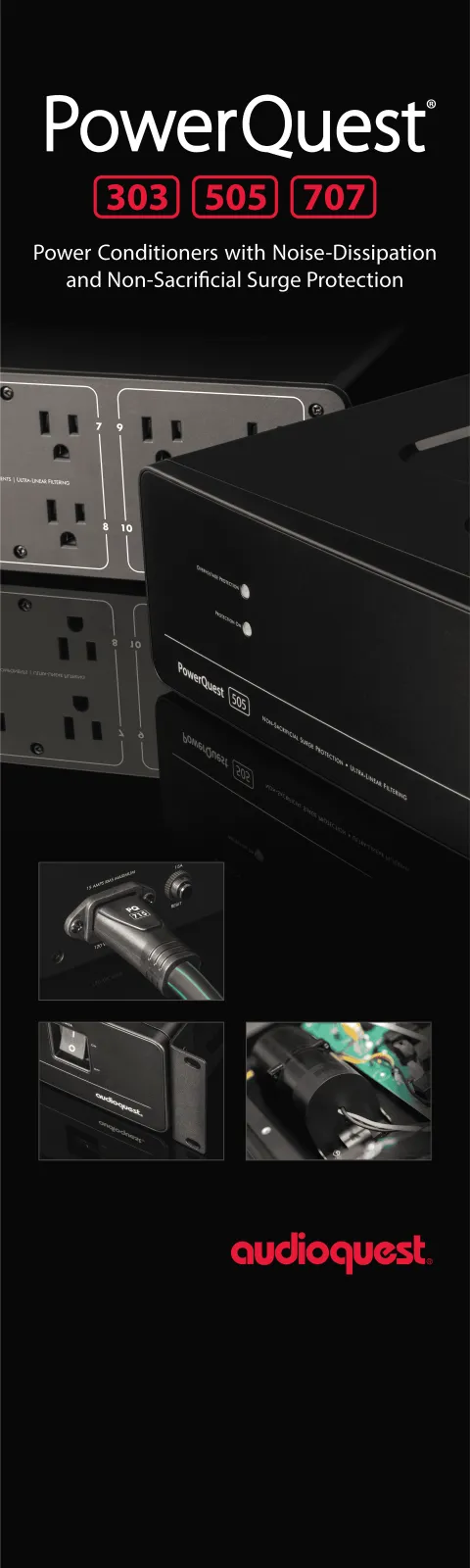 Audioquest Accessories PowerQuest 303 505 707 poster condizionatori
