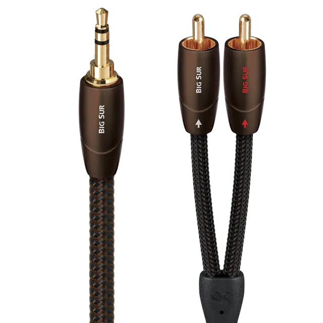 AudioQuest Big Sur 3,5mm-RCA cavo jack rame PSC+