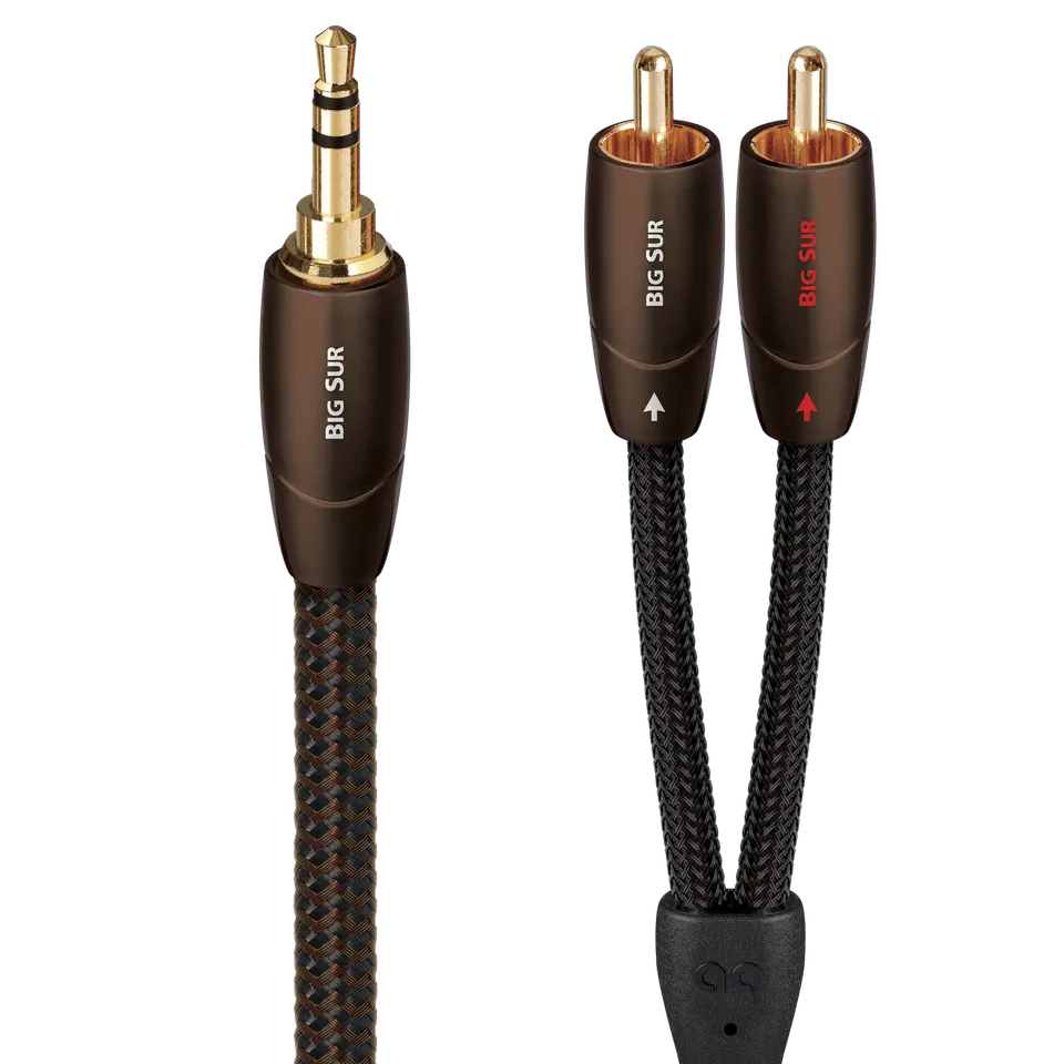 AudioQuest Big Sur 3,5mm-RCA cavo jack rame PSC+