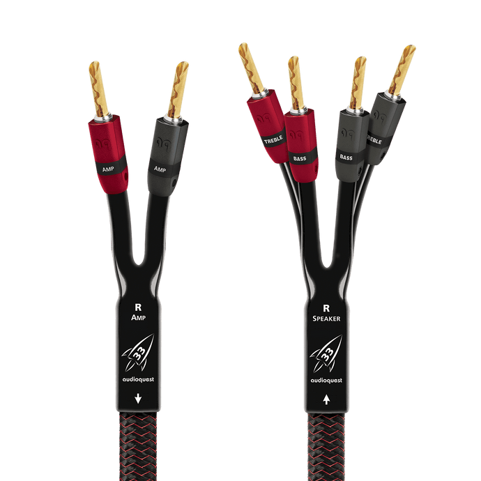 Audioquest Rocket 33 cavo diffusori Single-BiWire rame