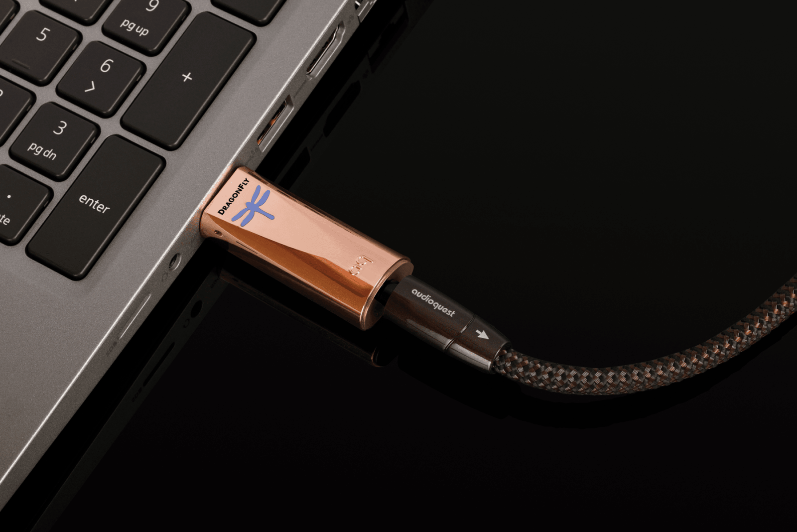 AudioQuest DragonFly Copper DAC USB amplificatore cuffie Hi-Res