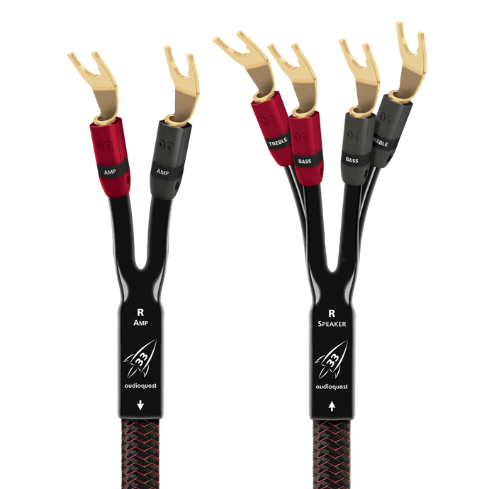 Audioquest Rocket 33 cavo diffusori Single-BiWire rame