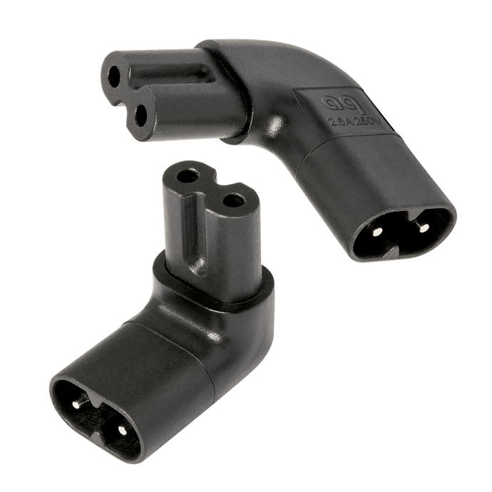Audioquest Accessories C7 90° adattatore corrente 2 pezzi