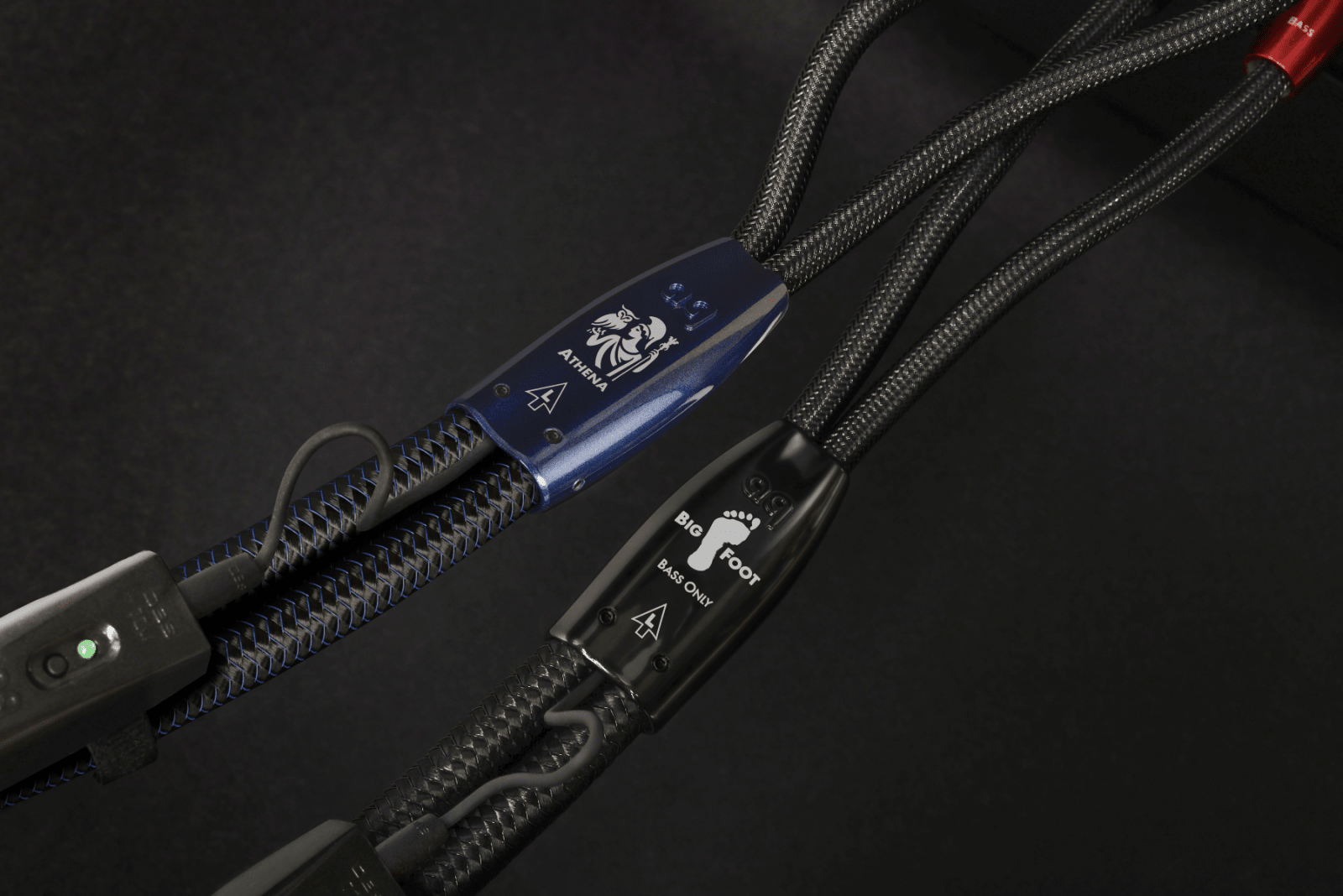 Audioquest Athena + BigFoot cavo diffusori BiWire coppia 3 m banana