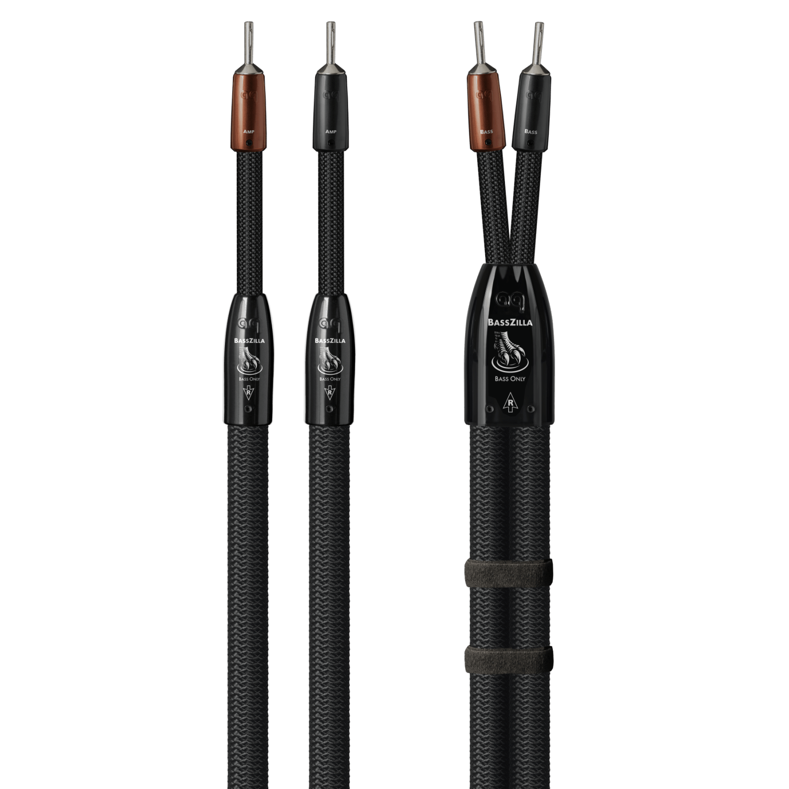 AudioQuest BassZilla coppia cavi diffusori 2m banana argento