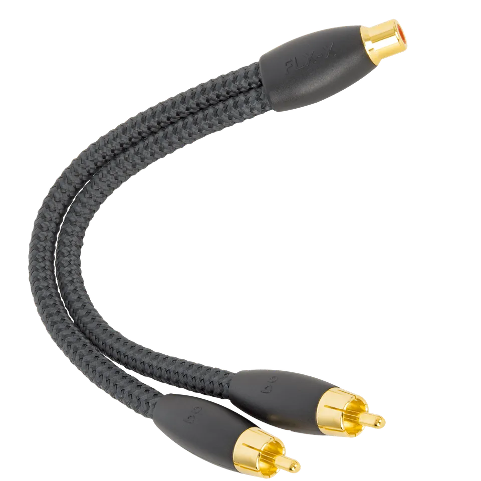 Audioquest FLX-X F22M sdoppiatore RCA 1 femmina 2 maschi