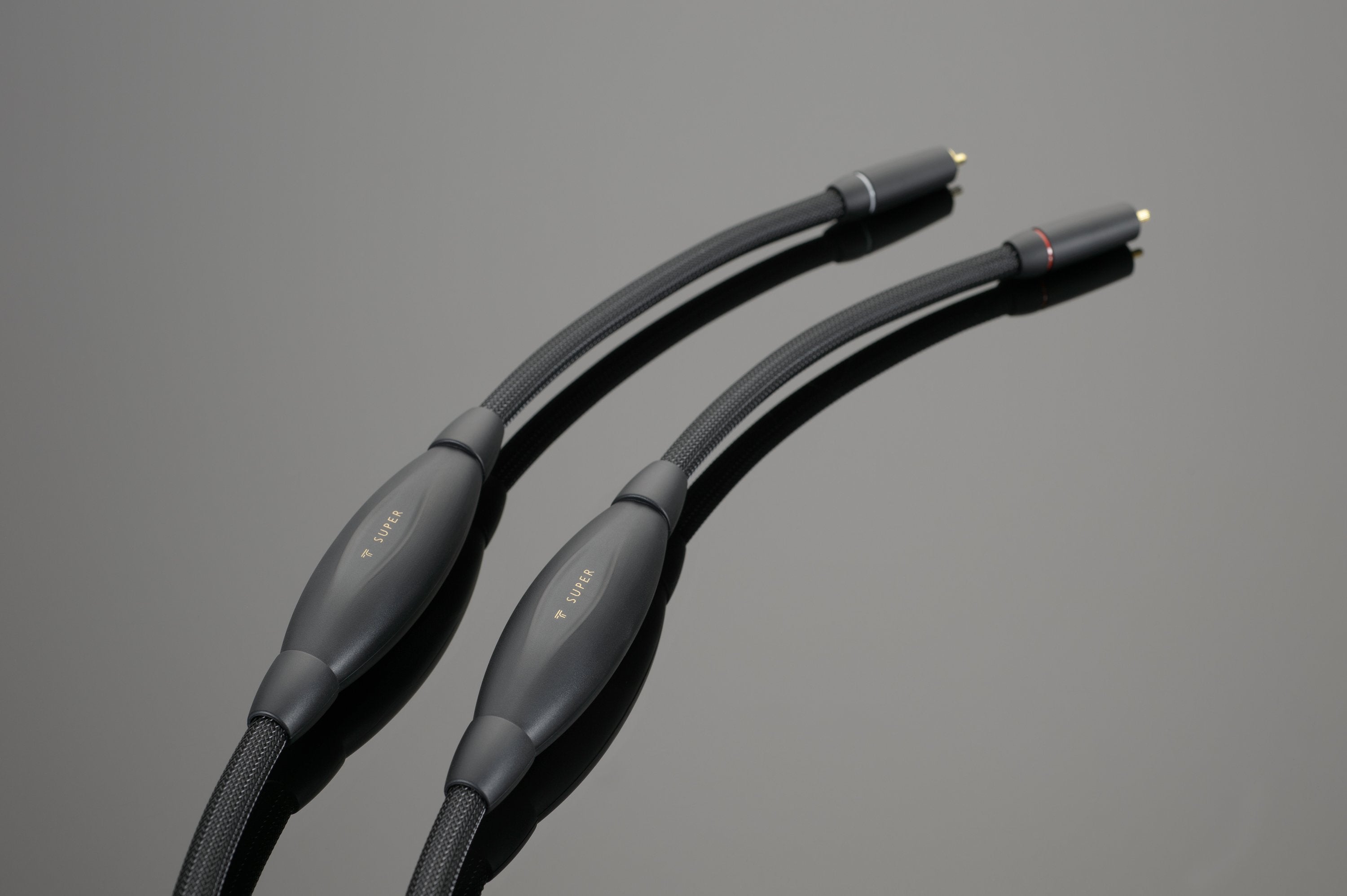 Transparent Super Interconnect RCA Coppia 1m Connettori Oro