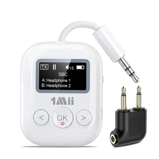 1Mii Bluetooth Transmitter Receiver SafeFly Min+ 2 Cuffie