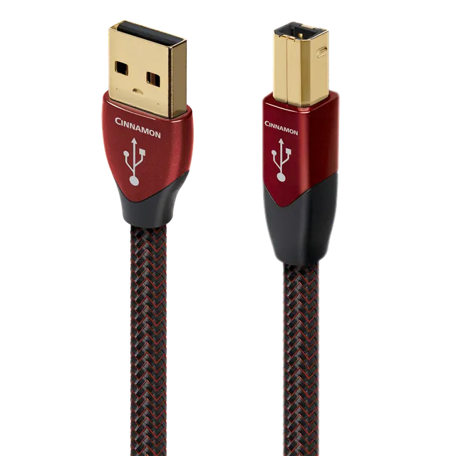 AudioQuest Cinnamon Cavo USB-A/B 0.75m Argento 1.25%