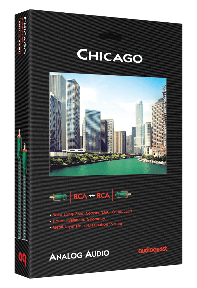 AudioQuest Chicago RCA/RCA cavo audio rame LGC