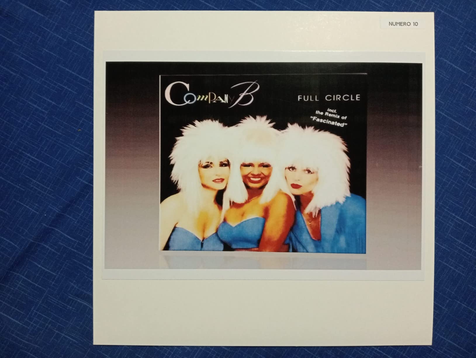 Big Fudge Record Jackets copertine LP 12" bianche 20x cartone 350g