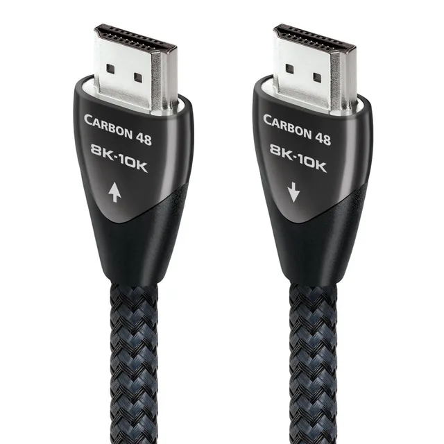 AudioQuest Carbon 48 Cavo HDMI 8K 48Gbps argento