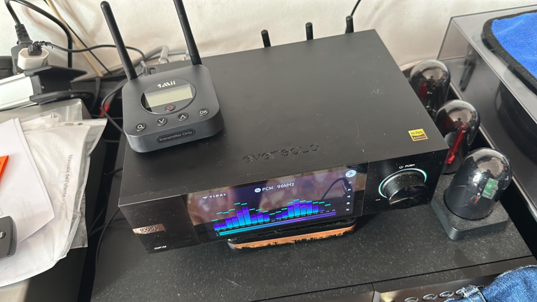 1Mii B06TX+ Trasmettitore Bluetooth TV 5.2 aptX 2 Cuffie Ottico