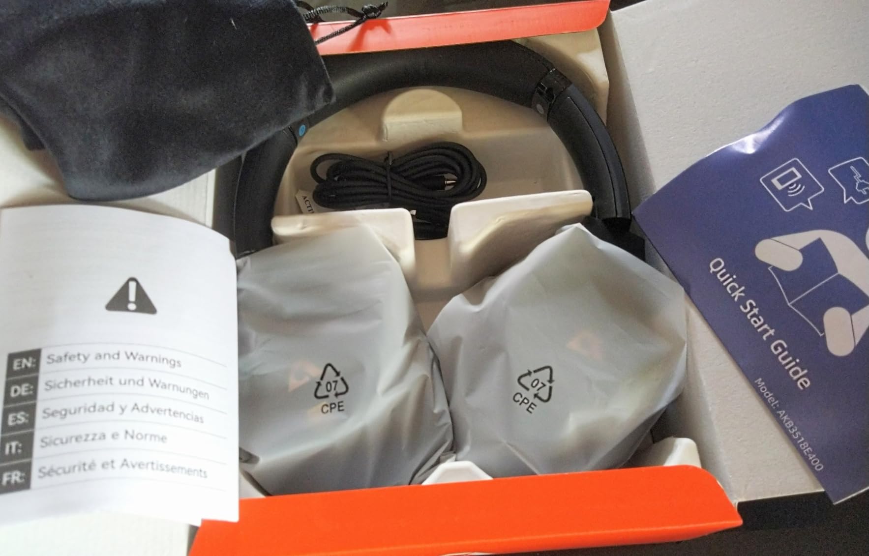 1Mii Y8+ Cuffie Bluetooth Over-Ear Nero ANC LDAC