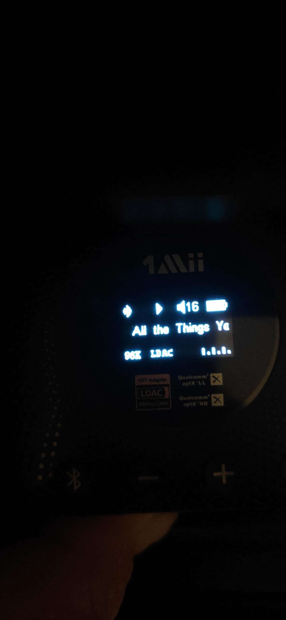 1Mii B06HD+ Ricevitore Bluetooth HiFi LDAC aptX HD RCA